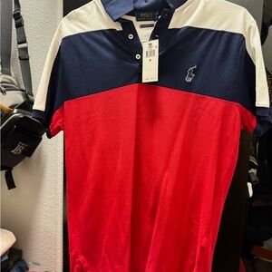 Polo by Ralph Lauren Men's Tri-Color Polo Shirt